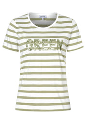T-Shirt aus Baumwollmix