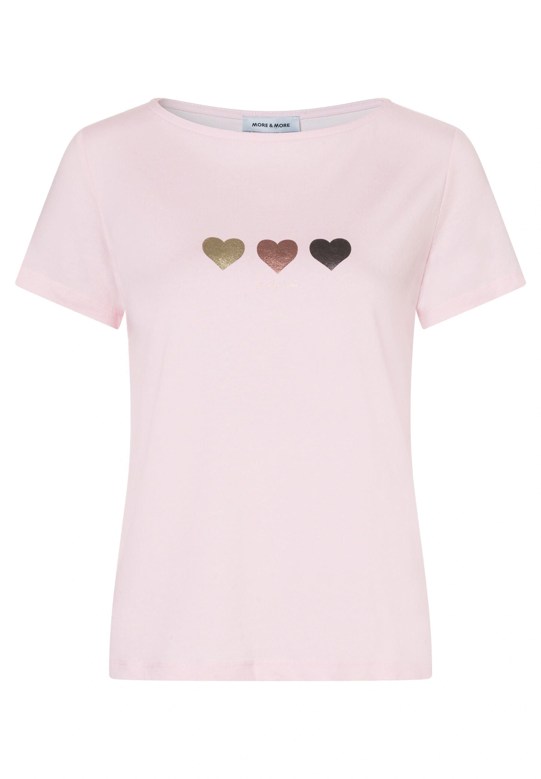 T-Shirt aus Baumwollmix