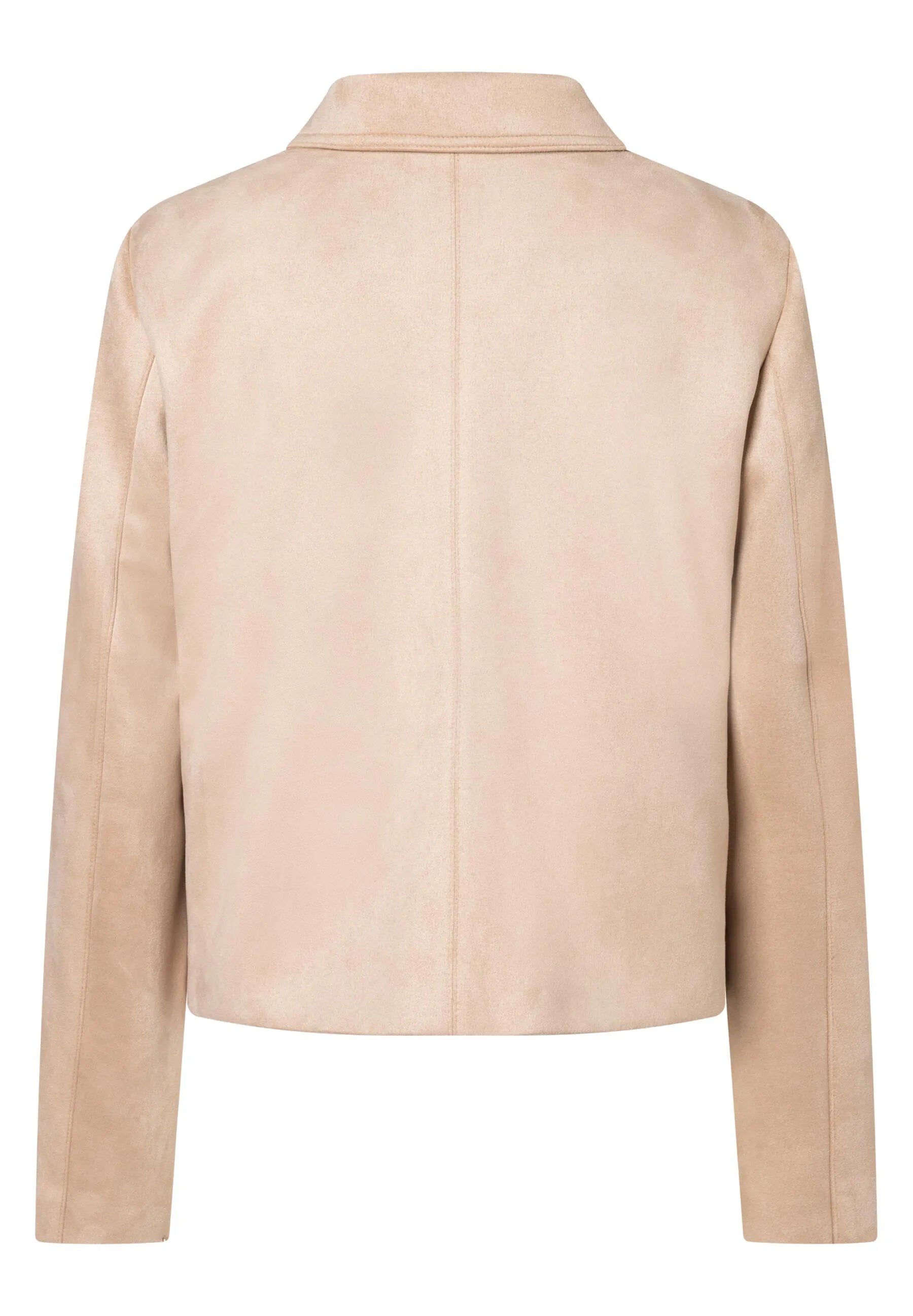 Blazerjacke in Wildleder-Optik