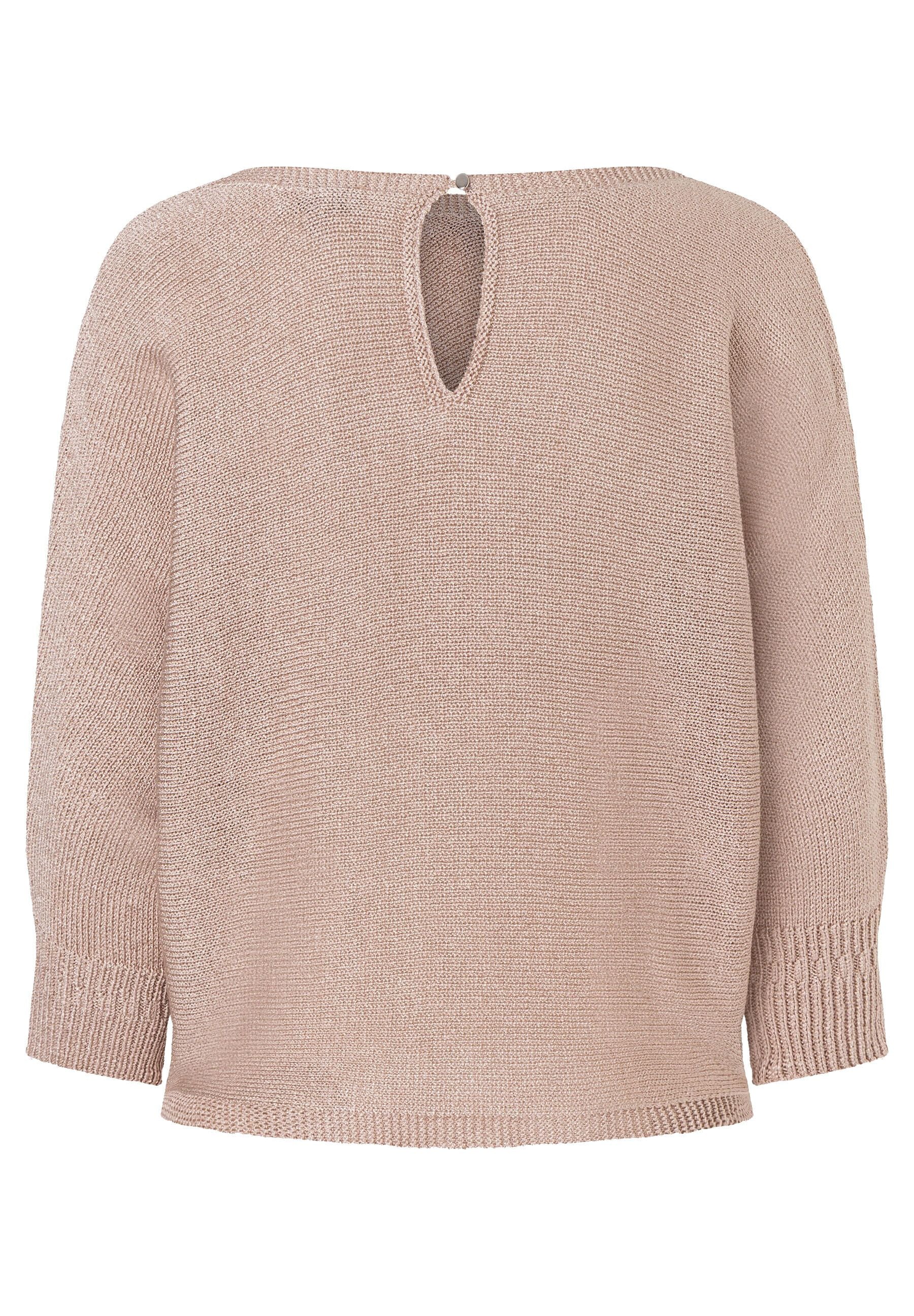 Strickpullover mit U-Boot-Ausschnitt