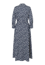 Hemdblusenkleid Maxi aus Baumwolle