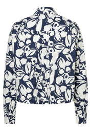Bluse cropped aus Baumwolle