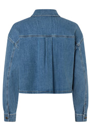 Jeansjacke aus Baumwolle