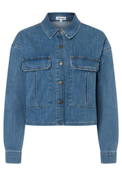 Jeansjacke aus Baumwolle