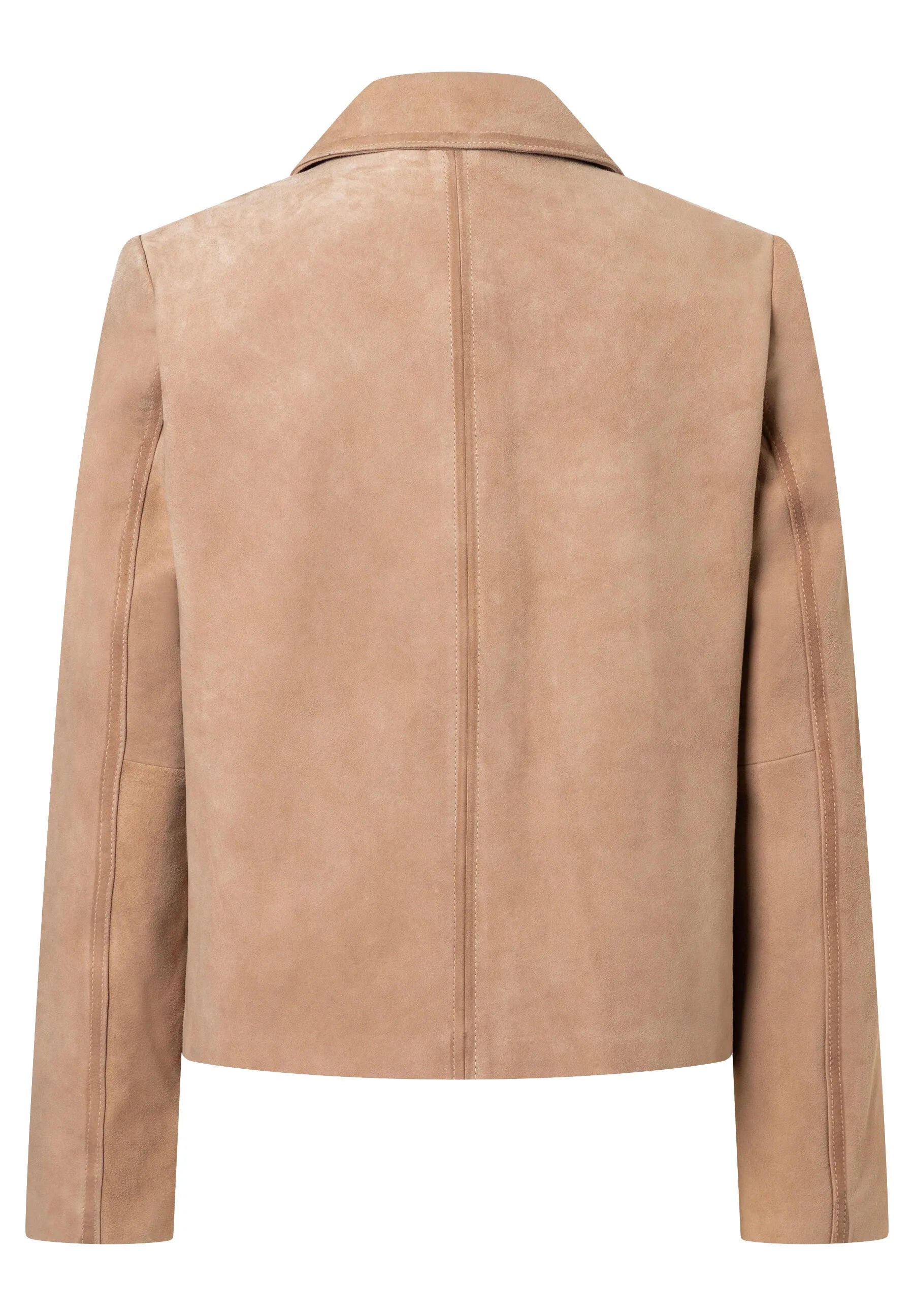 Lederjacke aus Veloursleder