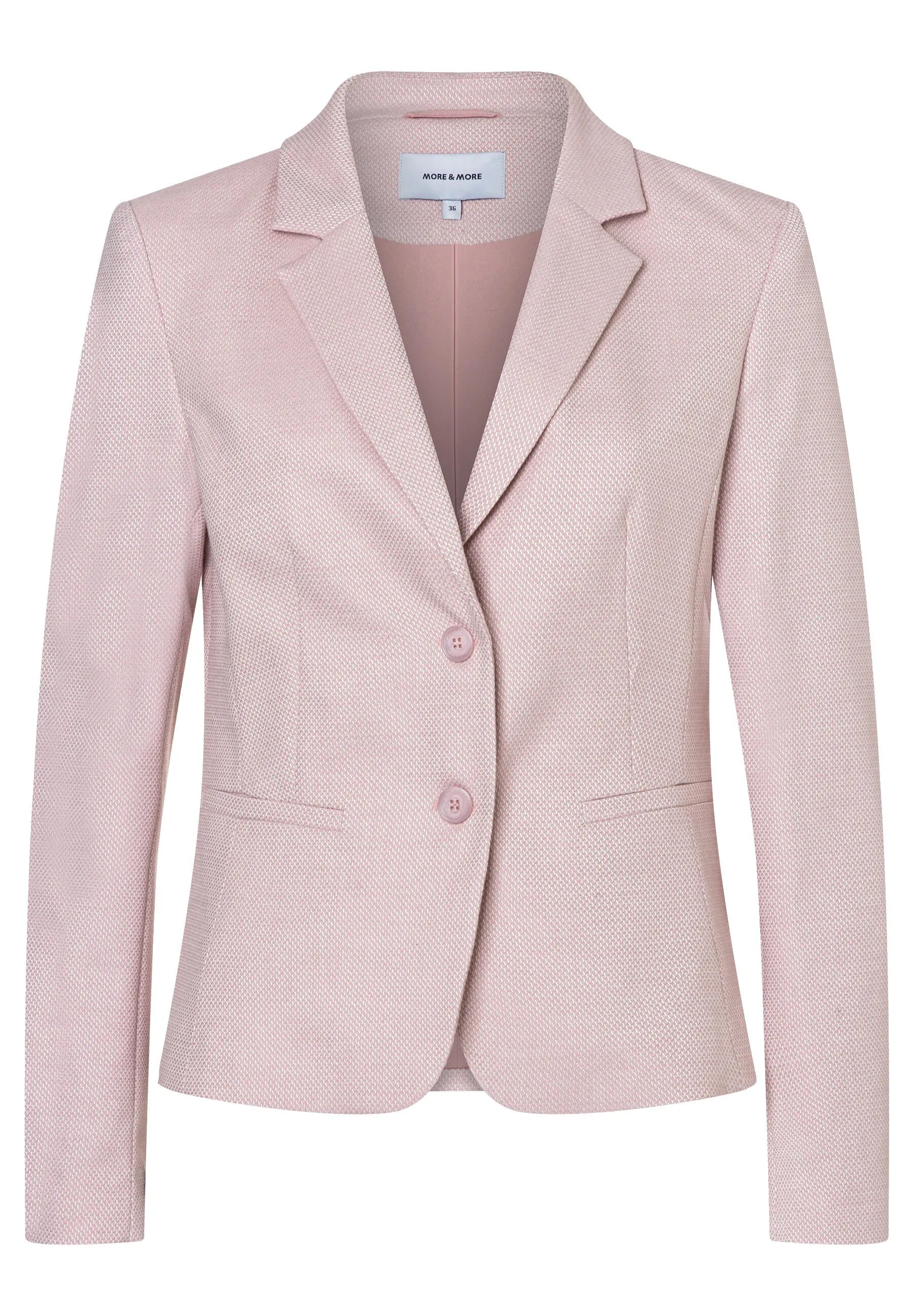 Blazer strukturiert aus Viskosemix