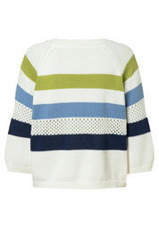 Strickpullover aus Baumwollmix