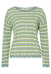 Strickpullover aus Baumwollmix
