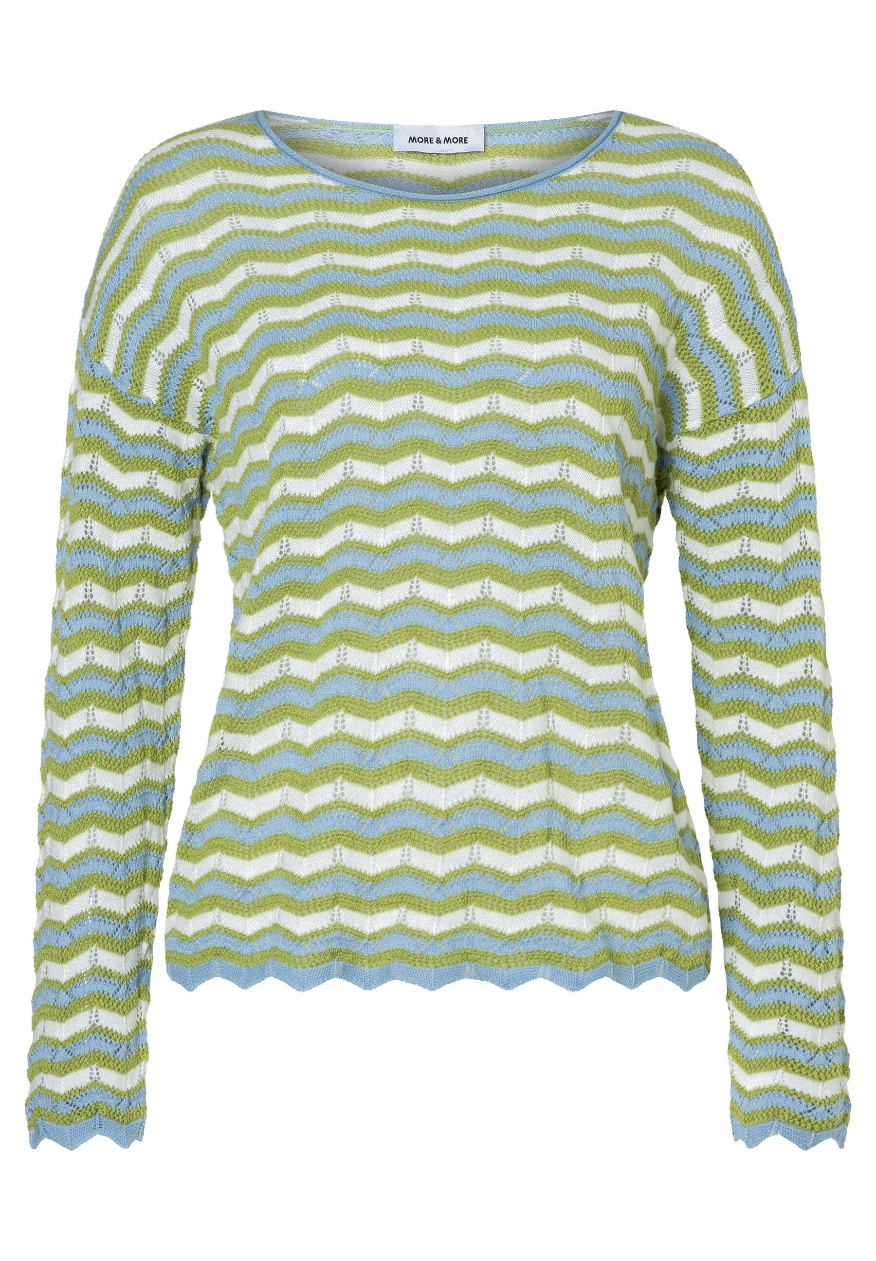 Strickpullover aus Baumwollmix
