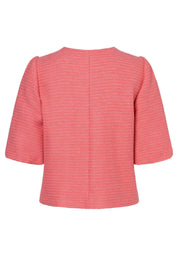 Boucléjacke aus Viskosemix