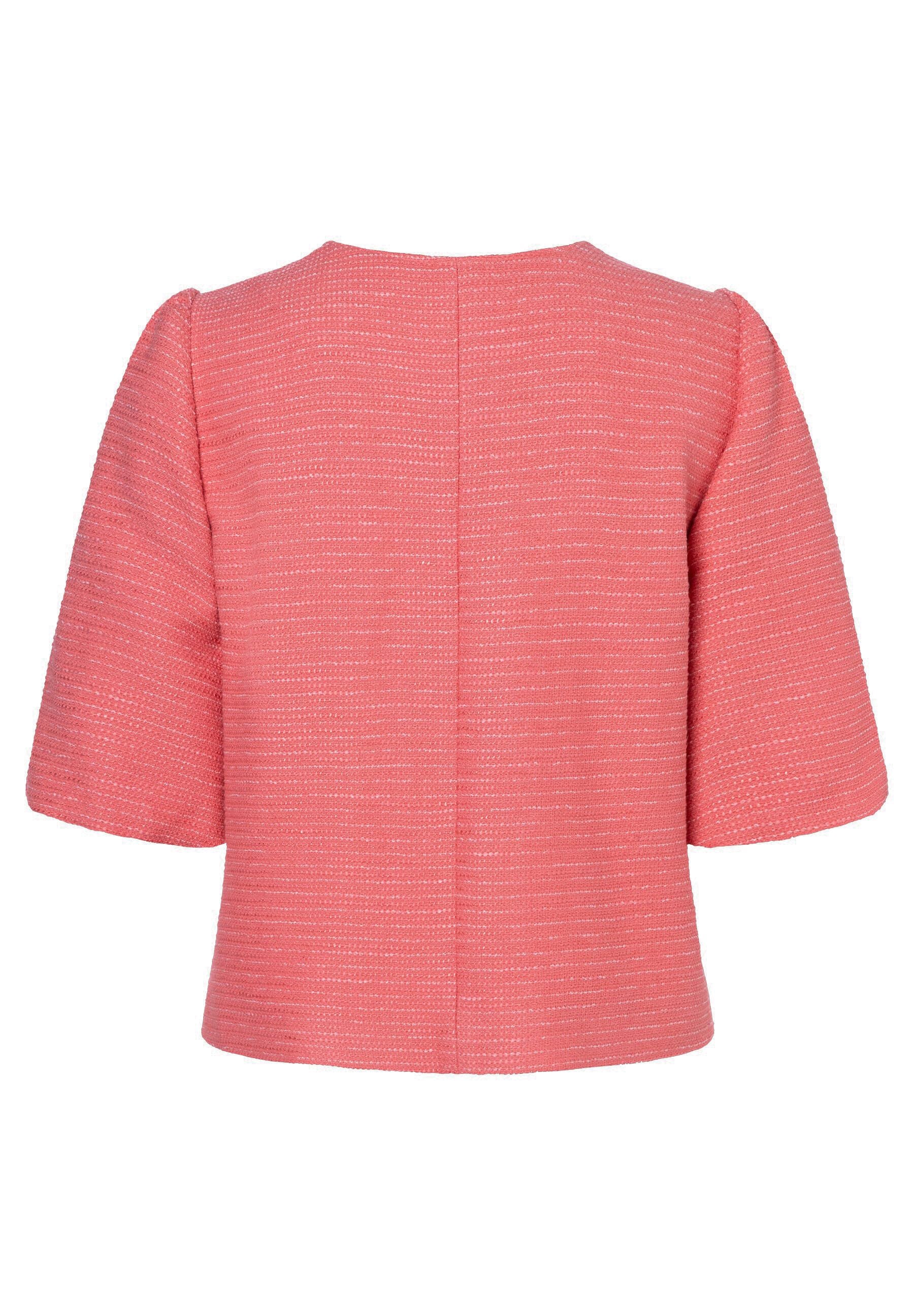 Boucléjacke aus Viskosemix