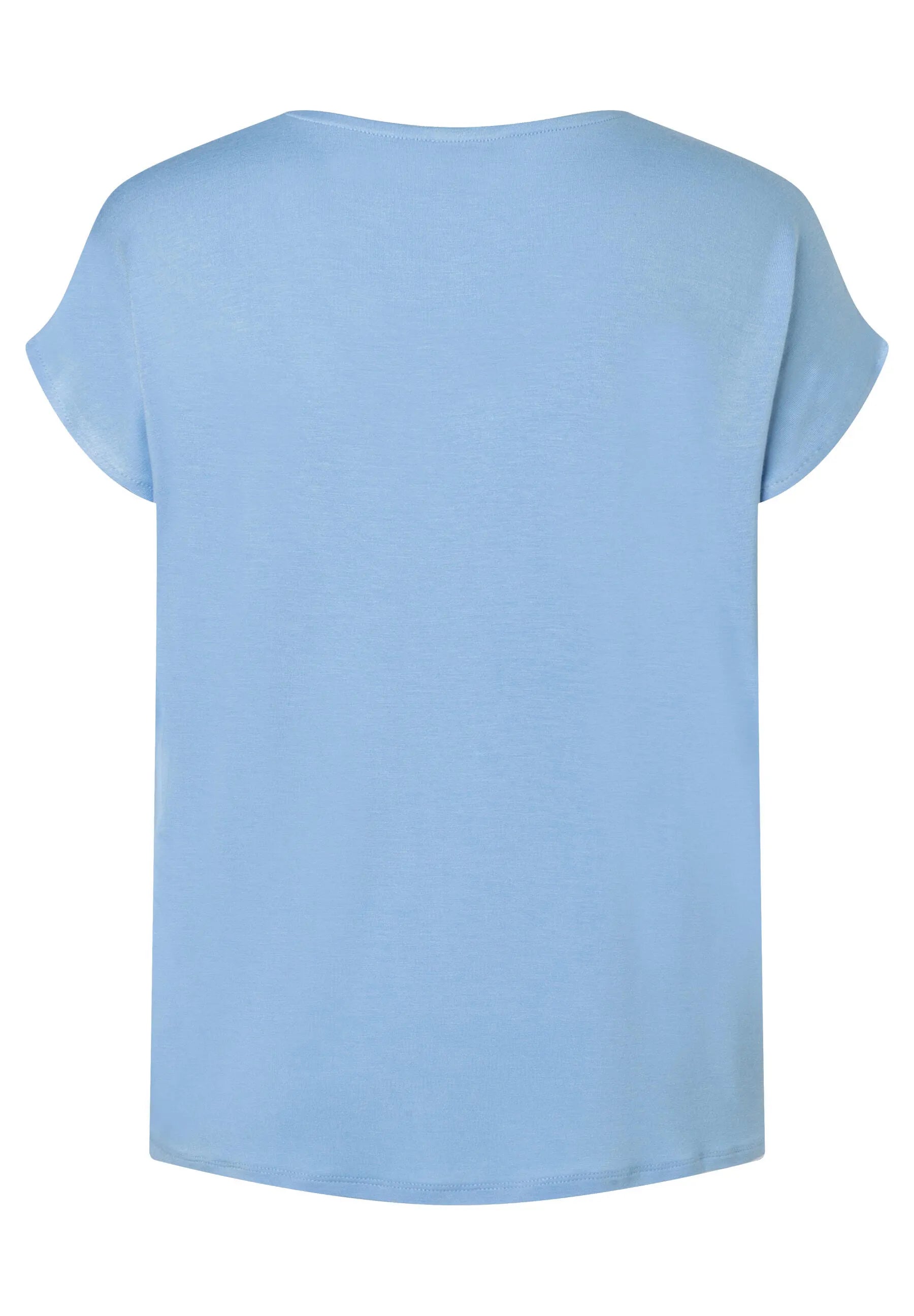 T-Shirt aus Viskose-Satin