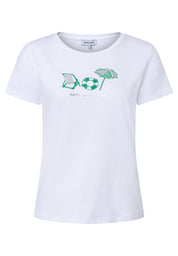 T-Shirt aus Baumwolle
