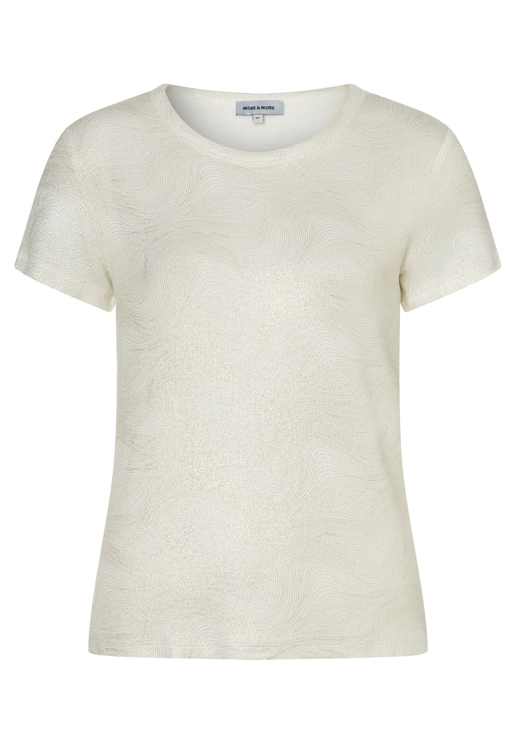 T-Shirt Regular Fit aus Viskose