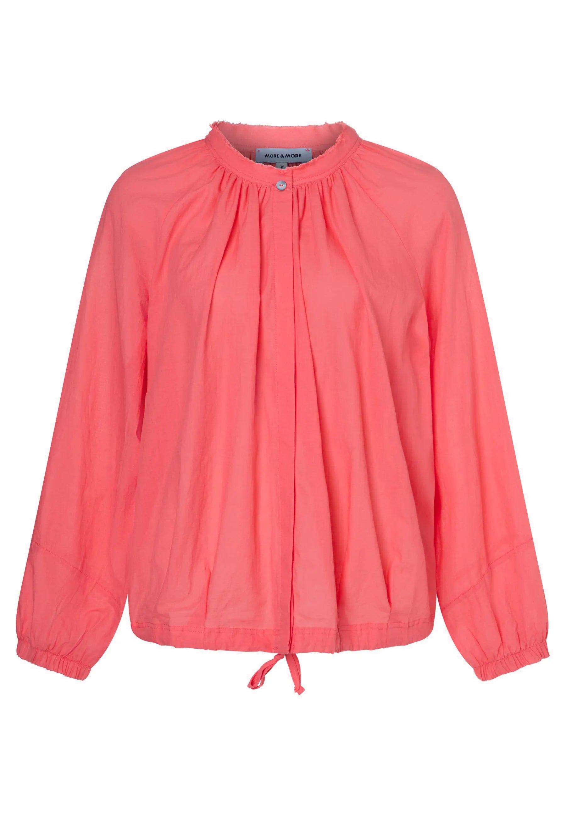 Bluse oversized aus Baumwolle