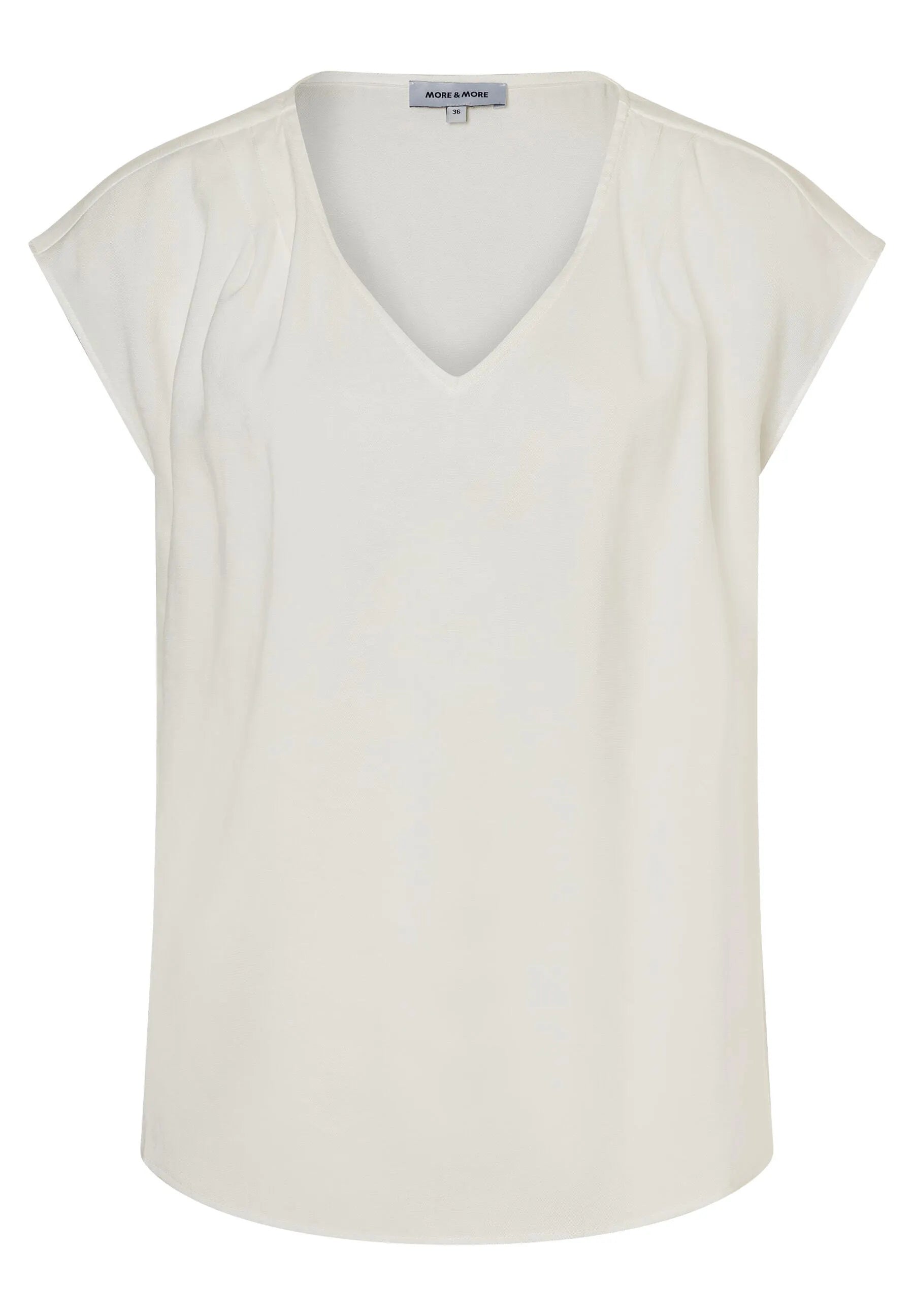 Bluse Relaxed Fit aus Viskosemix