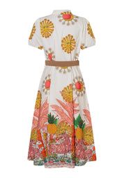 Sommerkleid Midi aus Baumwolle