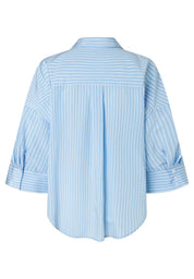 Bluse gestreift aus Viskosemix