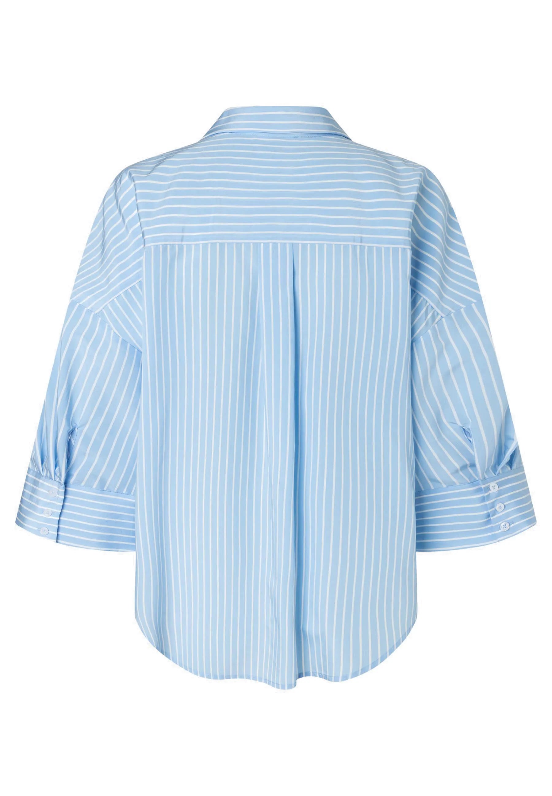 Bluse gestreift aus Viskosemix
