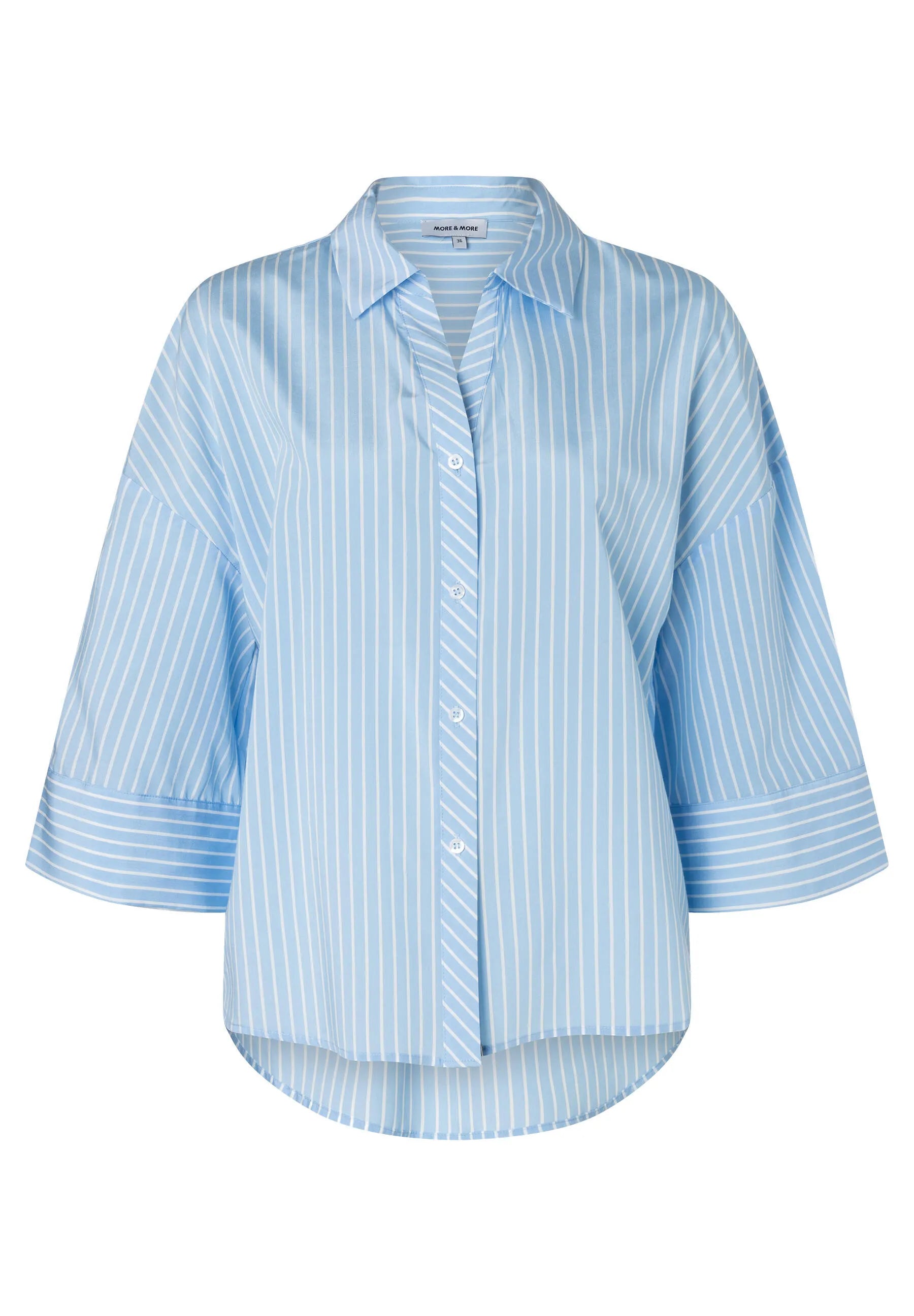 Bluse gestreift aus Viskosemix