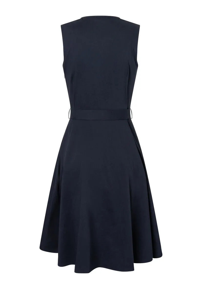 Blusenkleid Midi mit Wickeloptik