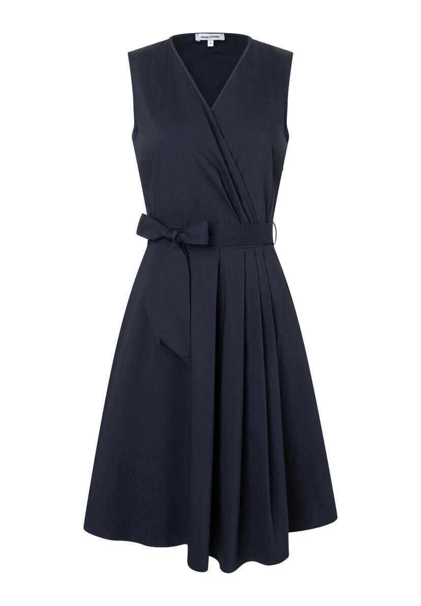 Blusenkleid Midi mit Wickeloptik