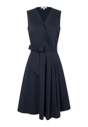Blusenkleid Midi mit Wickeloptik