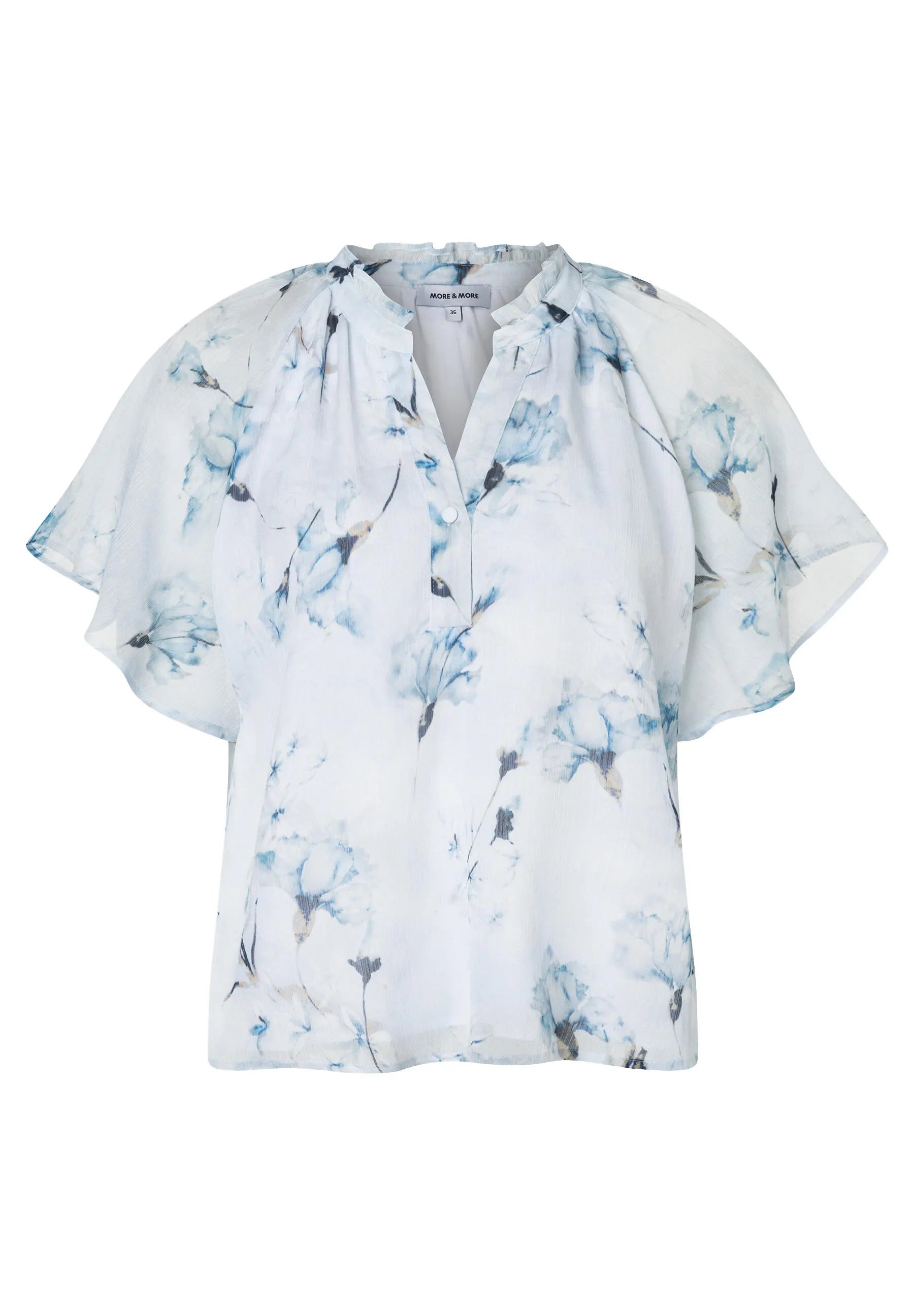 Chiffonbluse floral