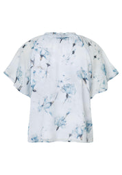 Chiffonbluse floral