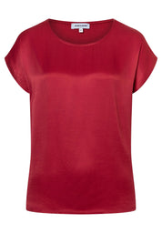 T-Shirt aus Satin