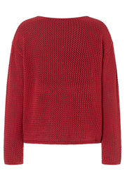 Strickpullover aus Baumwollmix