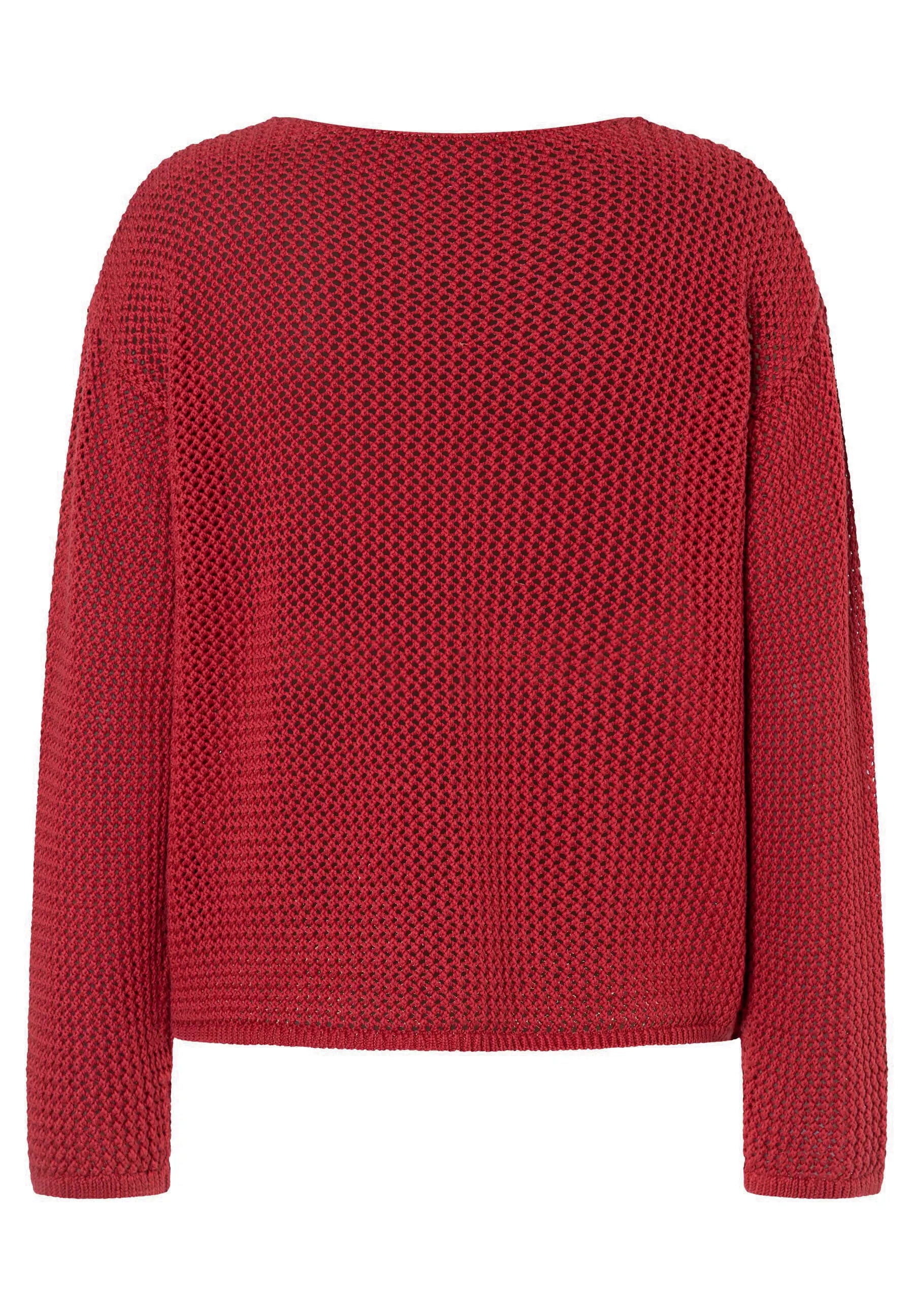 Strickpullover aus Baumwollmix