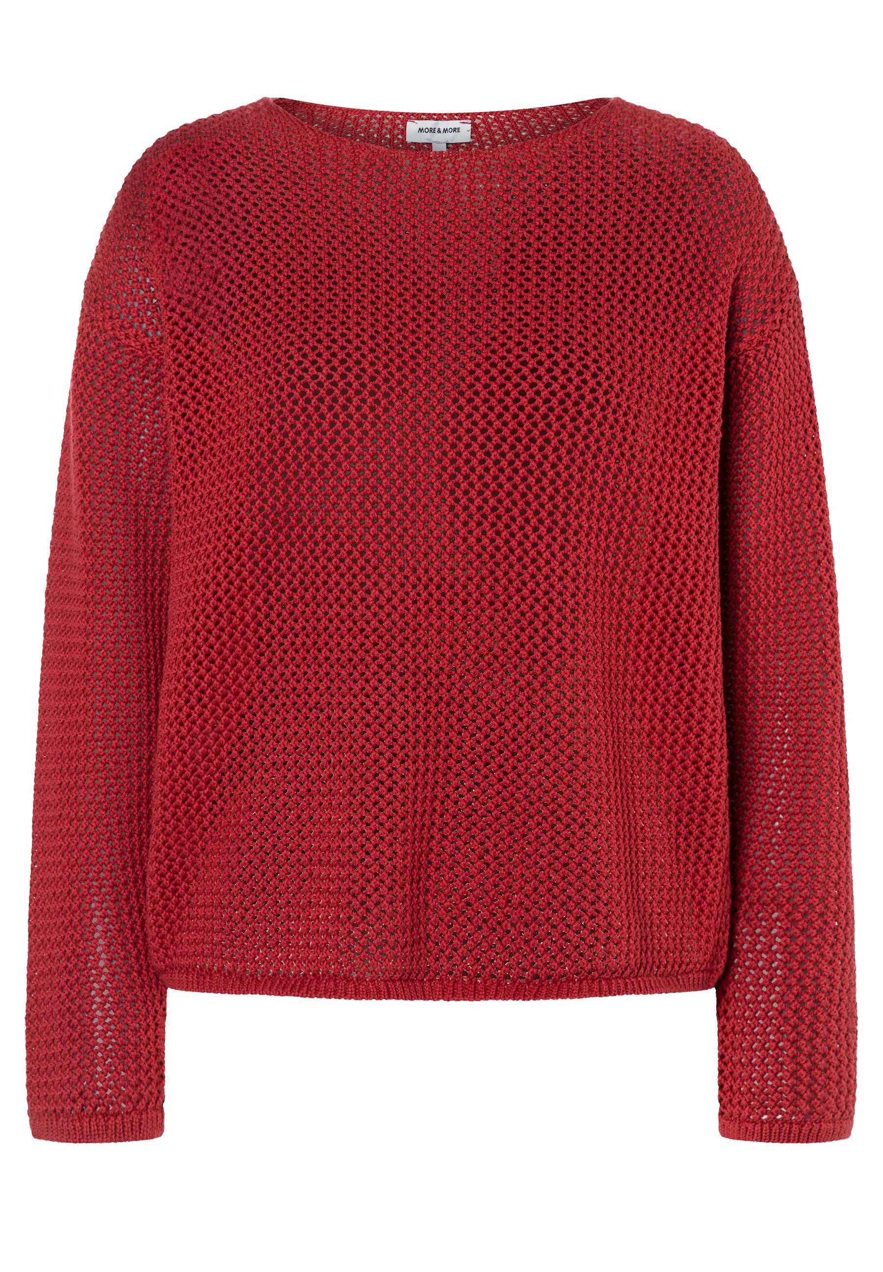 Strickpullover aus Baumwollmix