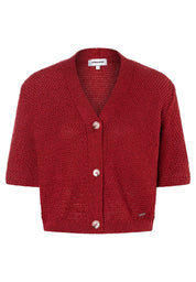 Strick-Cardigan Boxy Fit