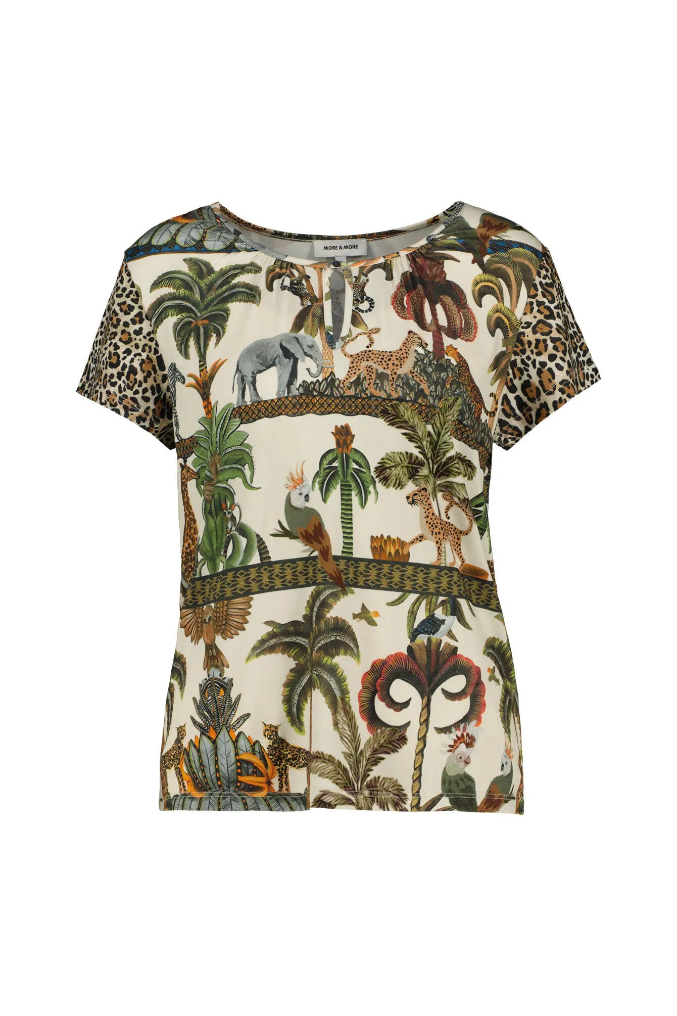 T-Shirt aus Viskose