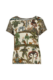 T-Shirt aus Viskose