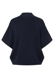 Strick-T-Shirt aus Viskosemix