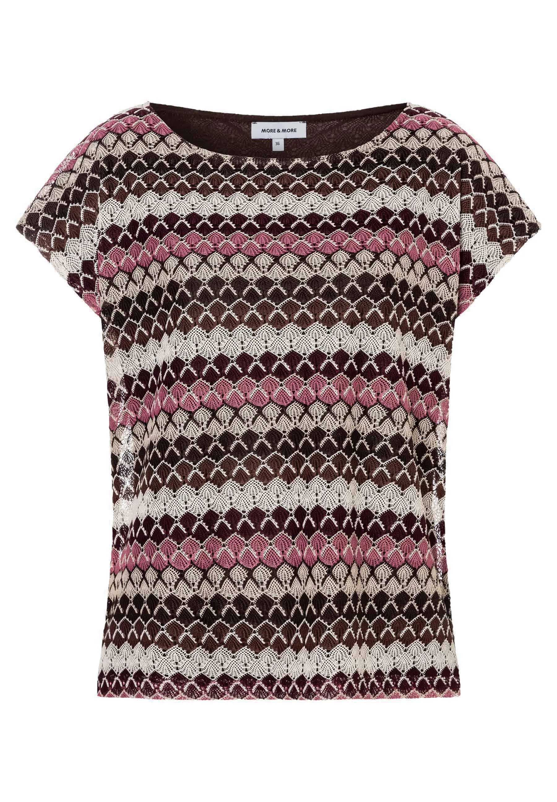 T-Shirt gemustert