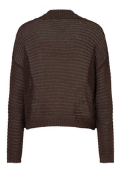 Strickpullover mit V-Ausschnitt