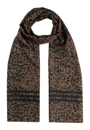 Tuch mit Leopardenmuster
