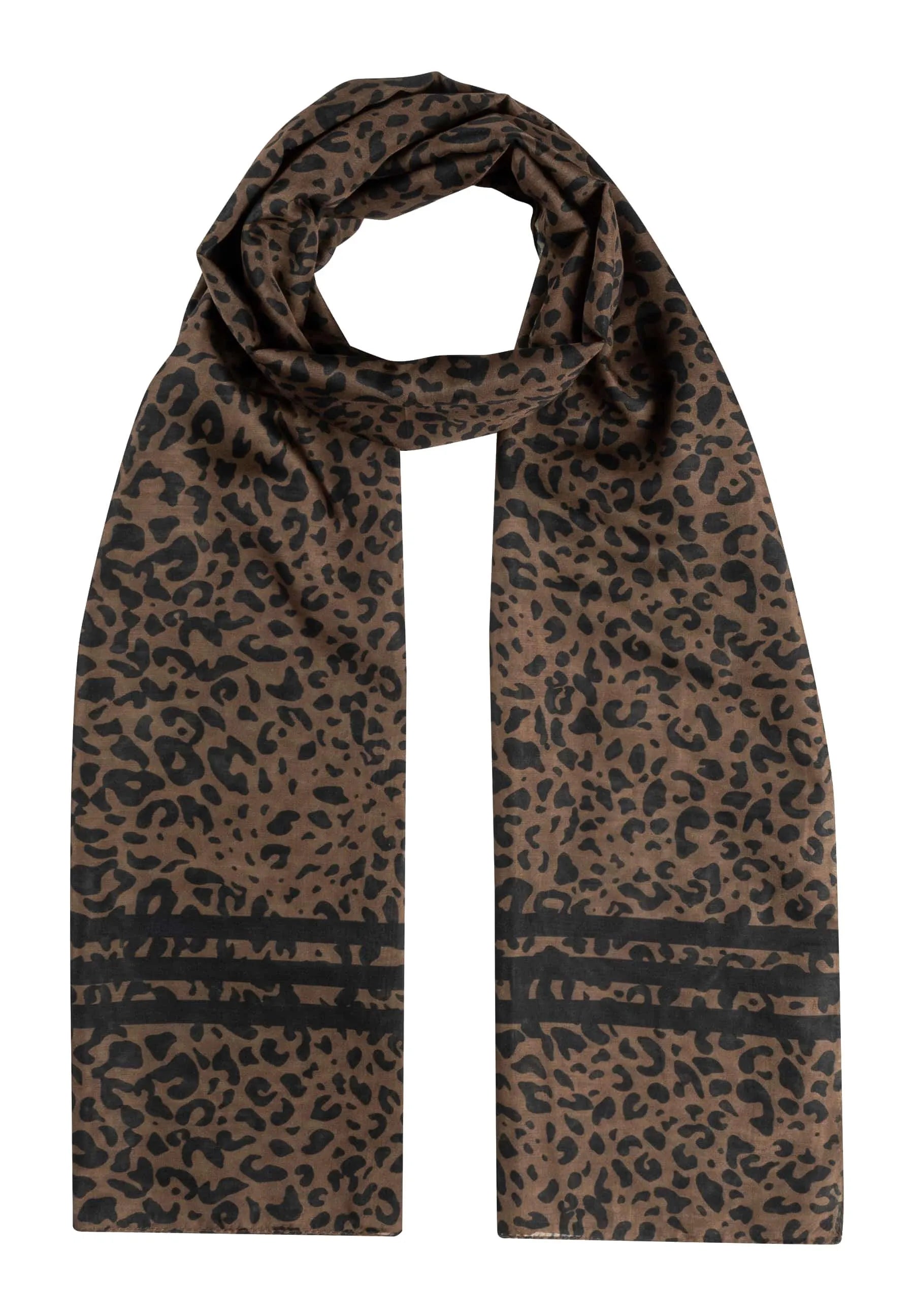 Tuch mit Leopardenmuster