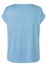 Satinbluse aus Viskosemix