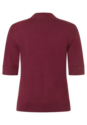 Strick-T-Shirt aus Viskose