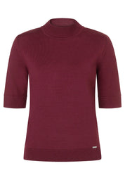 Strick-T-Shirt aus Viskose