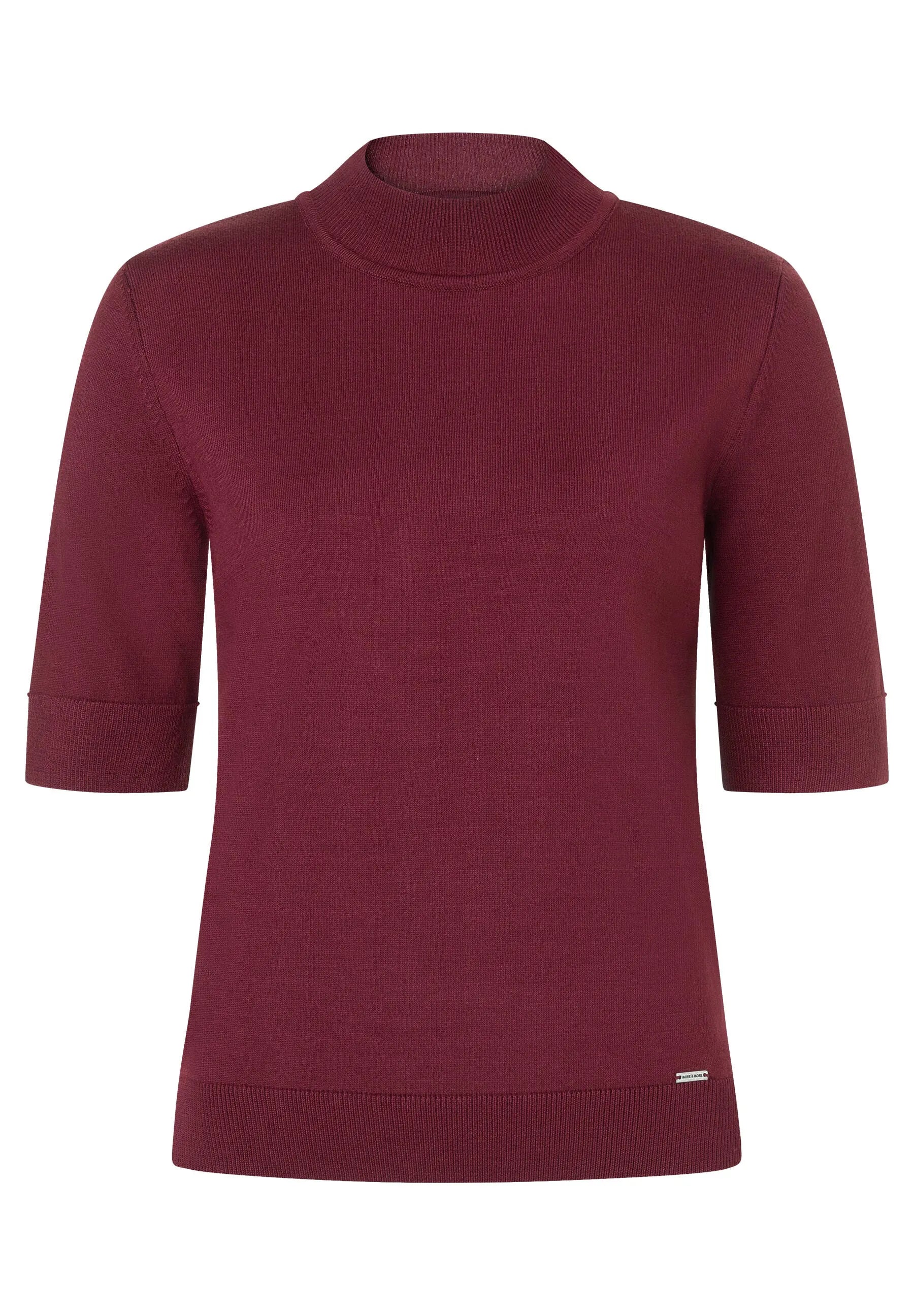 Strick-T-Shirt aus Viskose