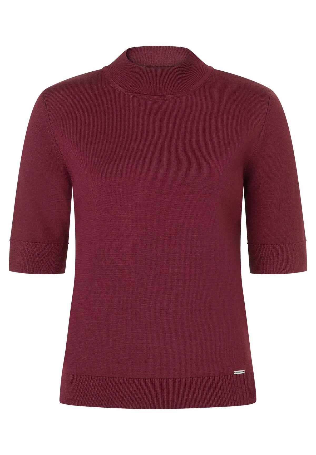 Strick-T-Shirt aus Viskose