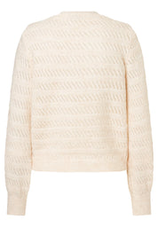 Strick-Cardigan aus Wollmix