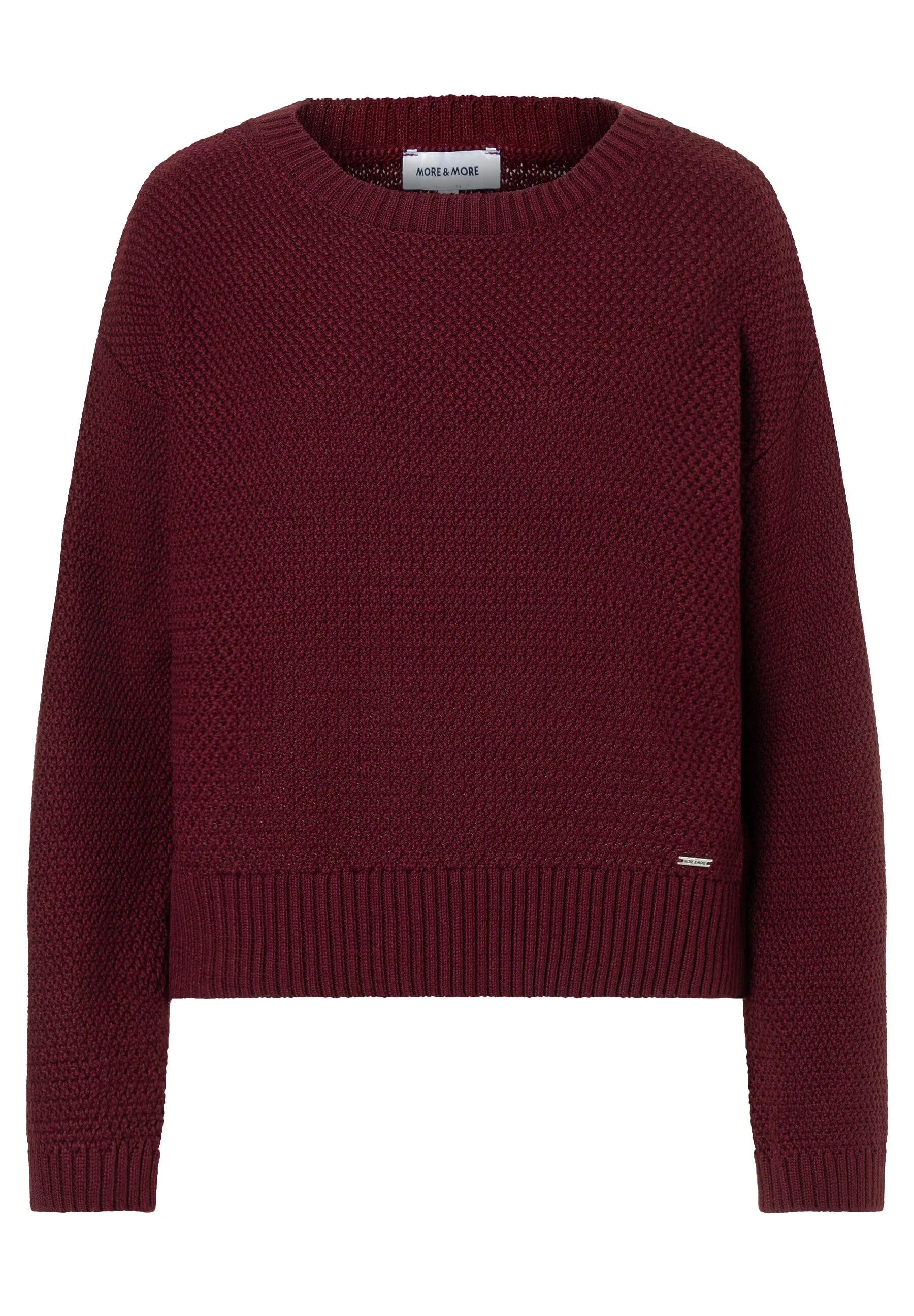 Strickpullover aus Baumwollmix