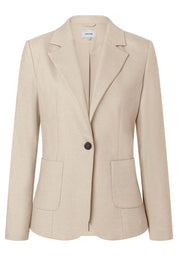 Blazer mit aufgesetzten Taschen