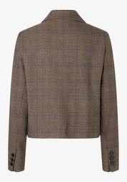 Blazer-Jacke aus Viskosemix